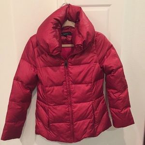 EUC Via Spiga Down Cropped coat